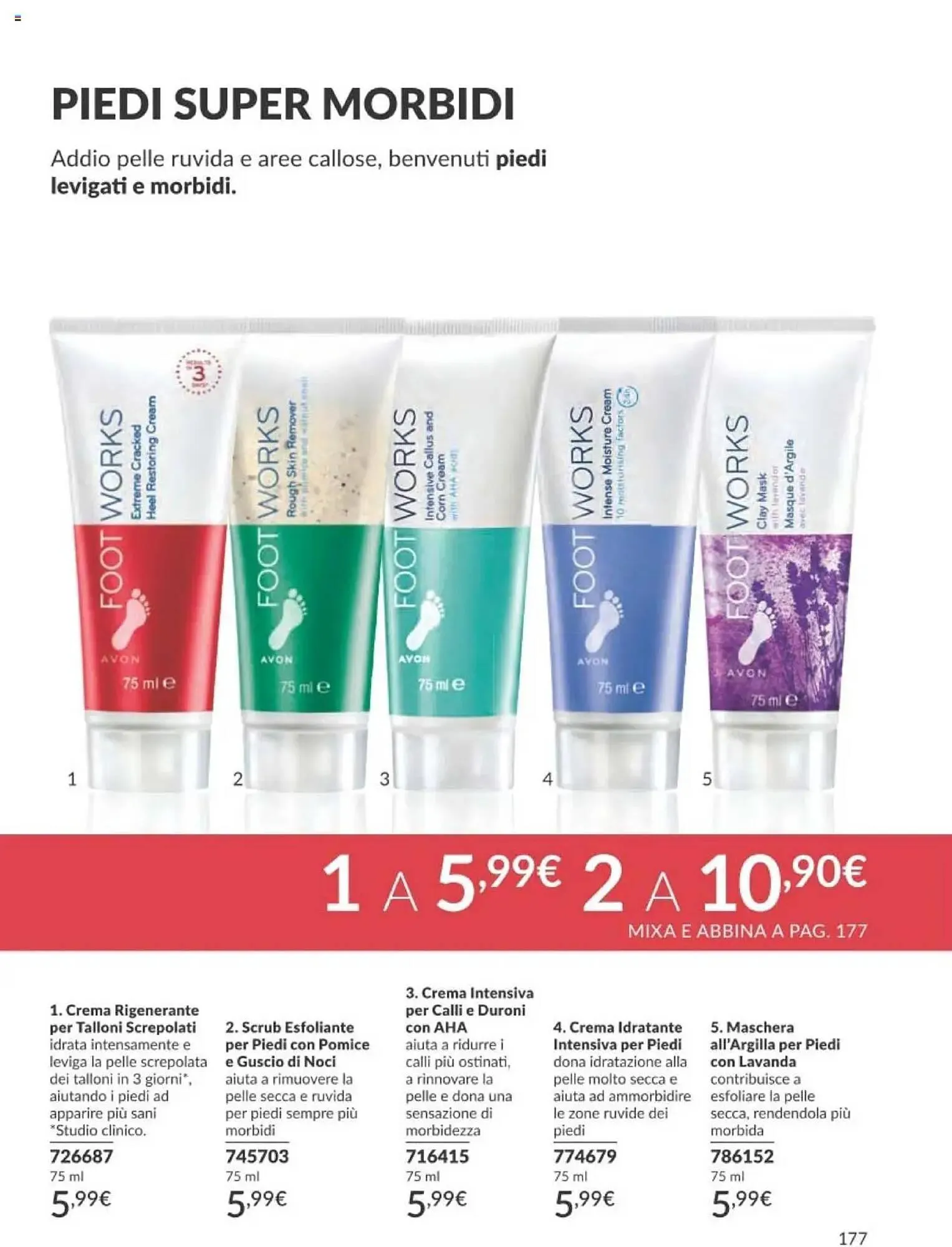 Volantino Avon da 1 aprile a 30 aprile di 2025 - Pagina del volantino 177