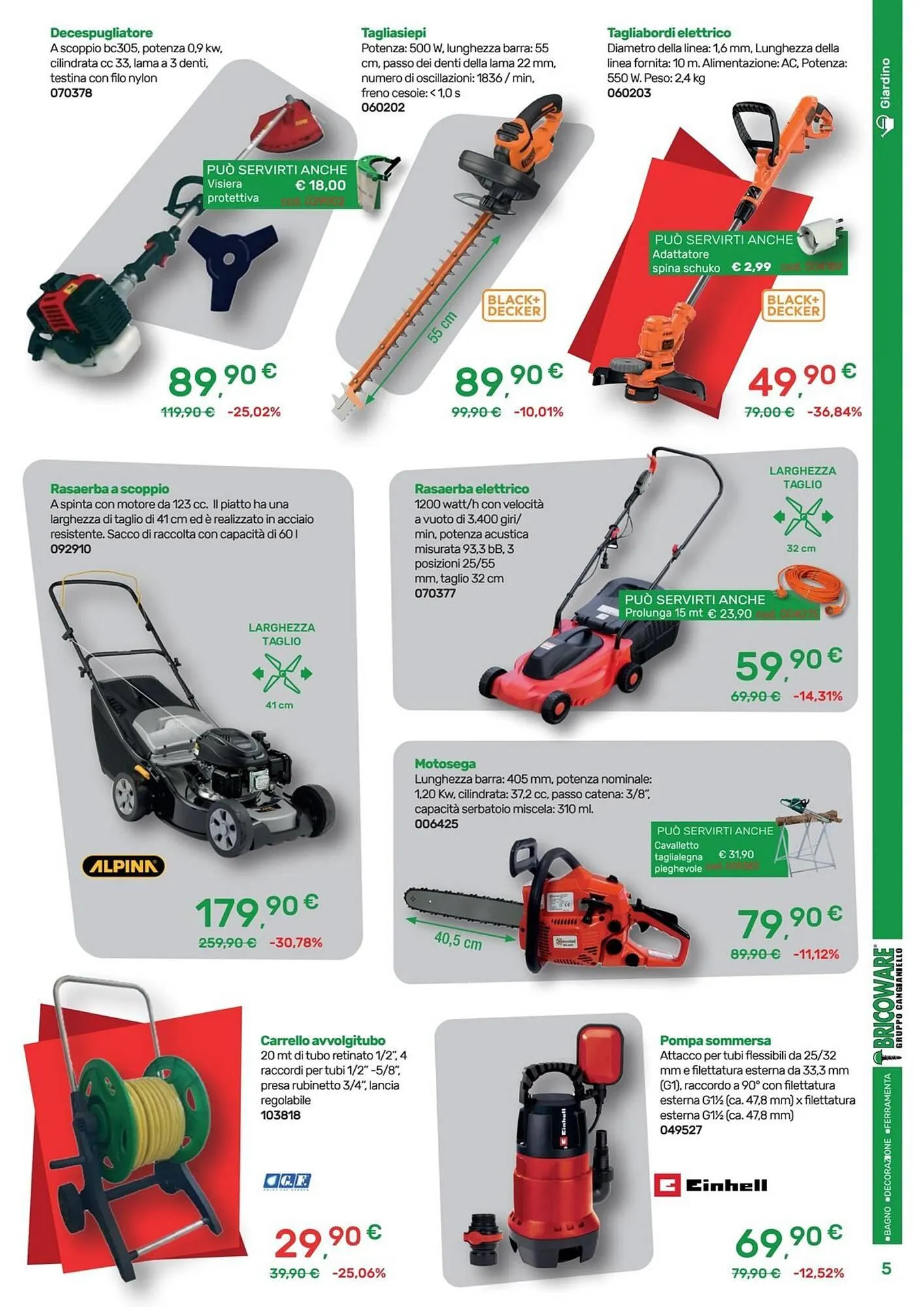 Volantino Bricoware da 24 luglio a 17 agosto di 2025 - Pagina del volantino 5