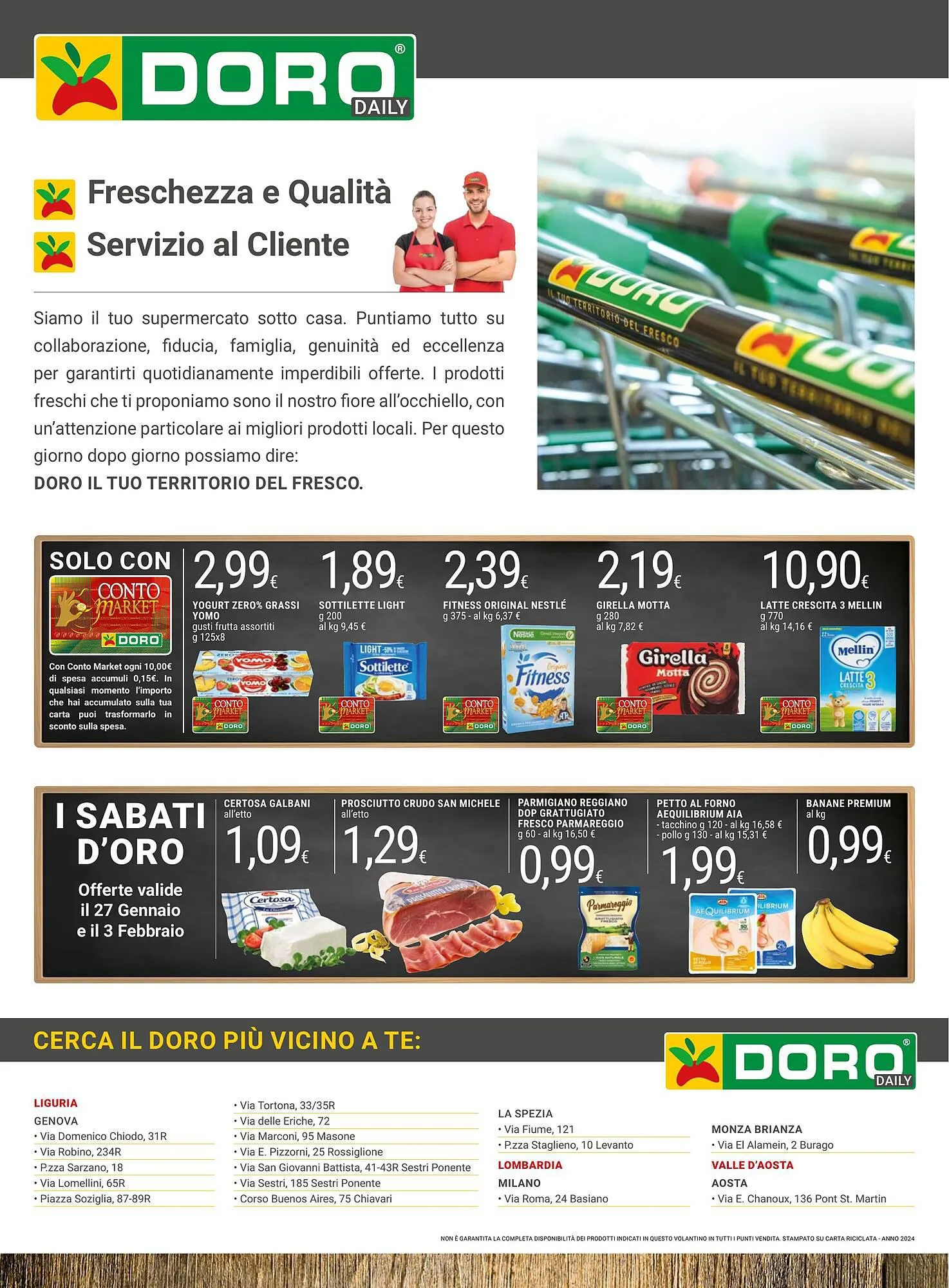 Volantino Doro Daily da 23 gennaio a 4 febbraio di 2024 - Pagina del volantino 8