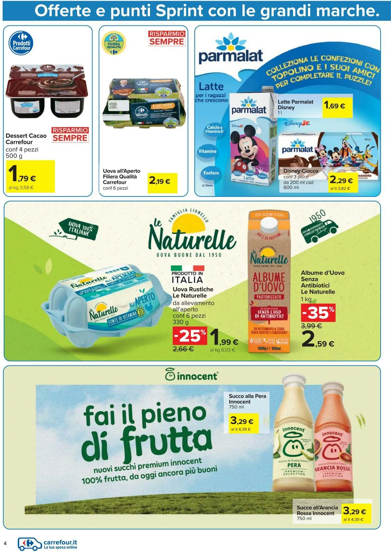 Carrefour Volantino attuale da 21 agosto a 4 settembre di 2025 - Pagina del volantino 4