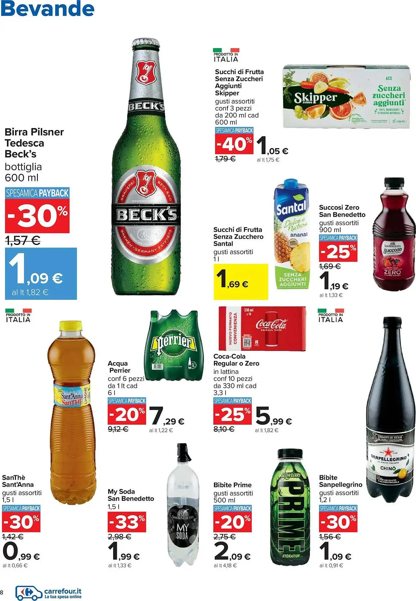 Volantino Carrefour Iper da 30 ottobre a 18 novembre di 2025 - Pagina del volantino 8