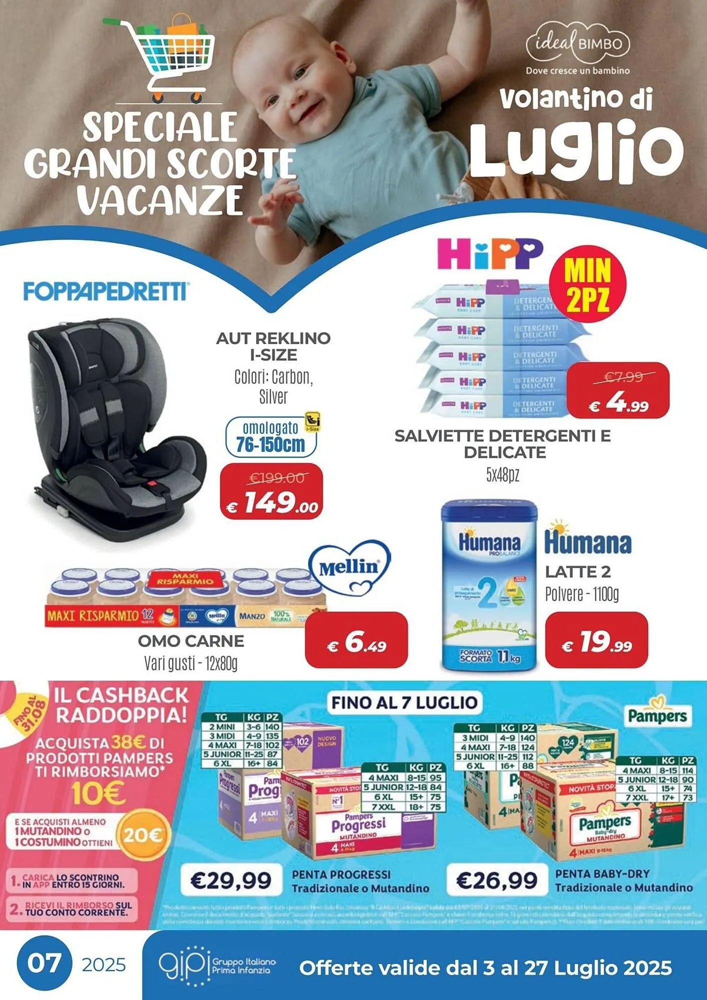 Volantino Ideal Bimbo - 1