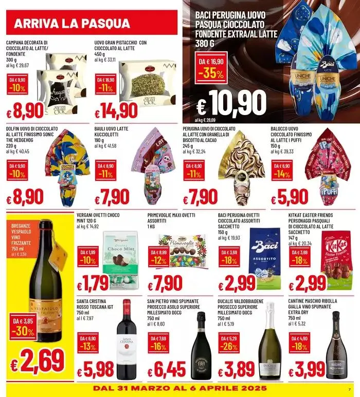 GALASSIA BUONO SPESA 20% + GRANDI MARCHE SC.FINO 50% da 26 marzo a 6 aprile di 2025 - Pagina del volantino 7