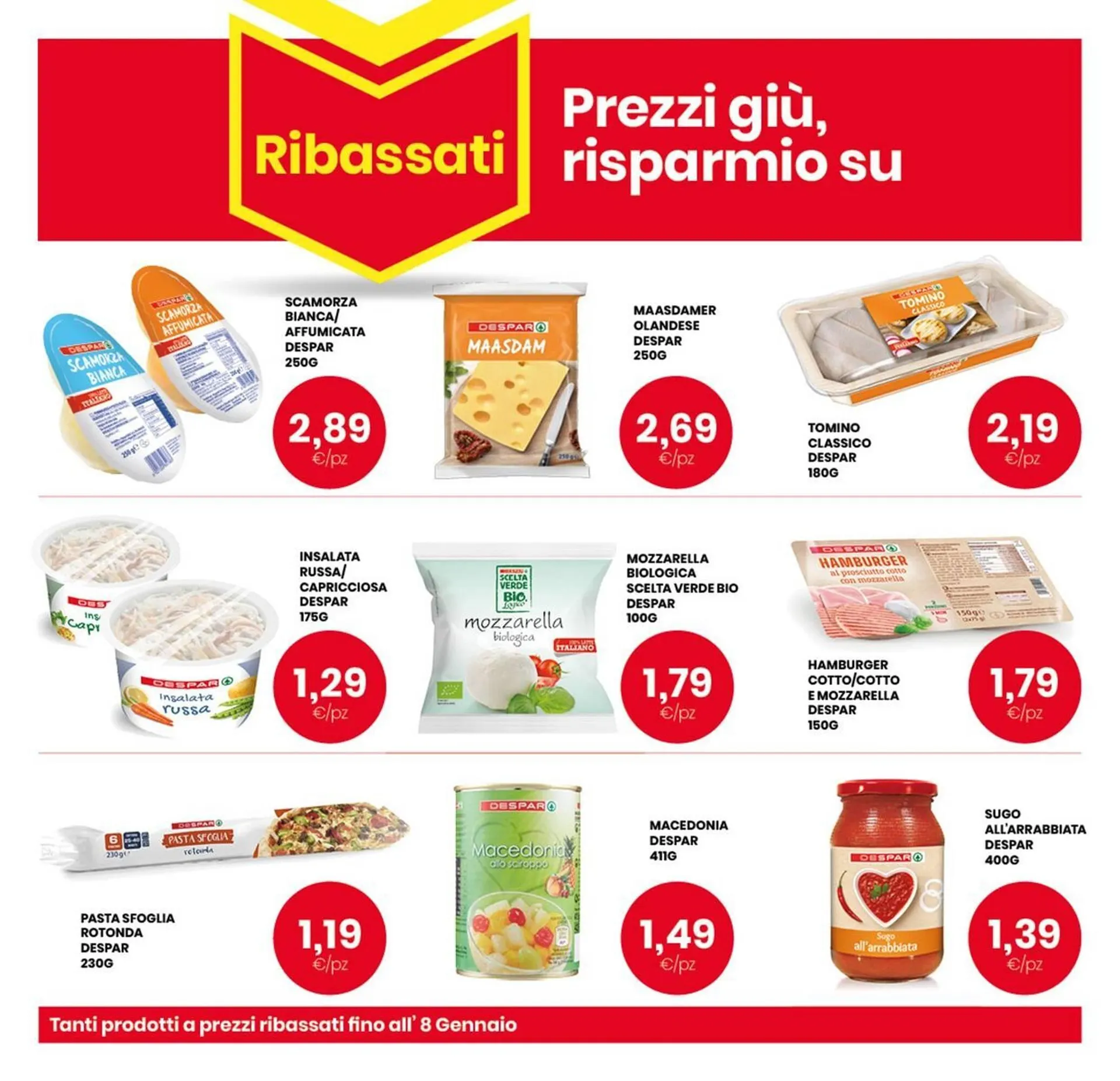 Volantino Despar da 27 dicembre a 8 gennaio di 2026 - Pagina del volantino 17