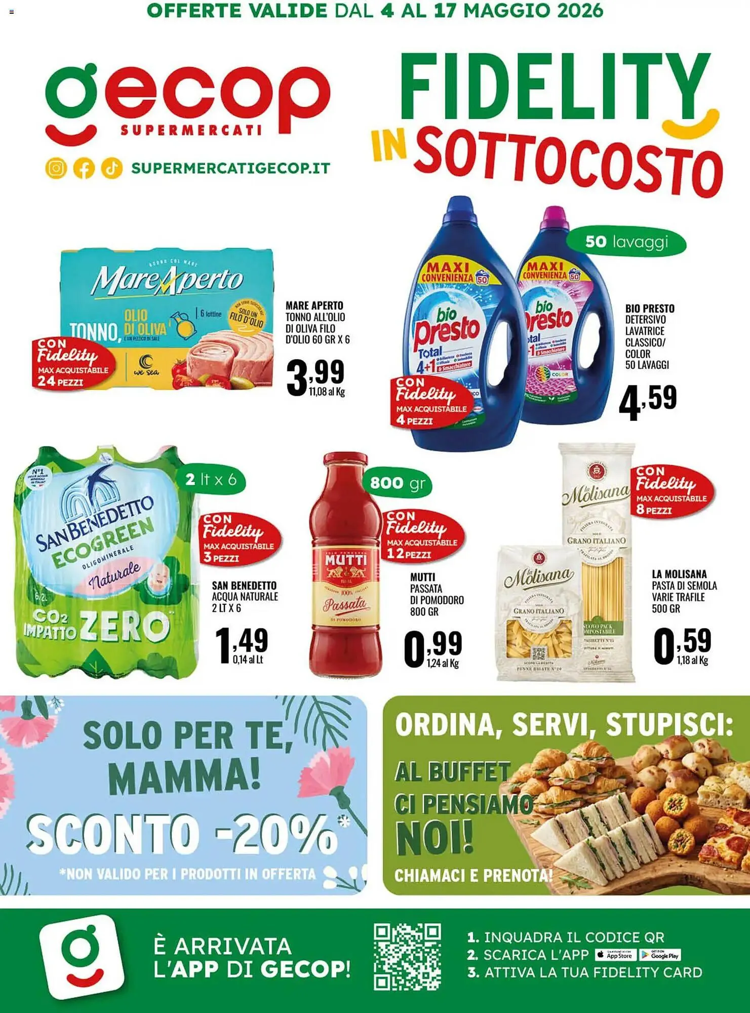 Volantino Gecop da 4 maggio a 17 maggio di 2026 - Pagina del volantino 1