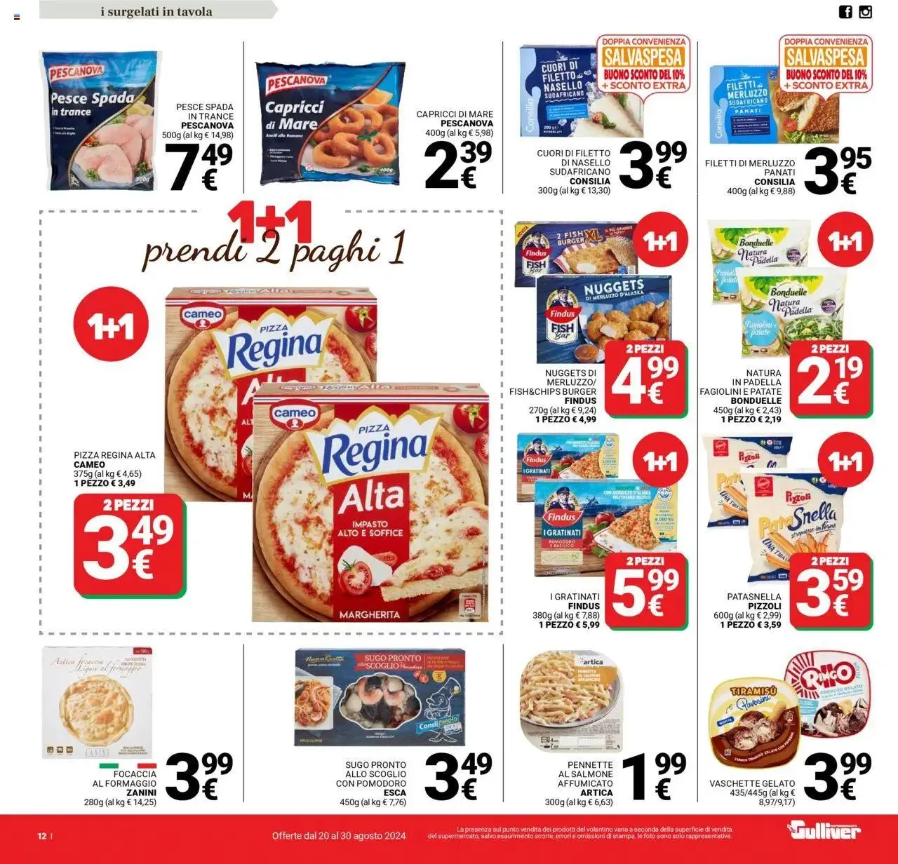Volantino Gulliver da 20 agosto a 30 agosto di 2024 - Pagina del volantino 12