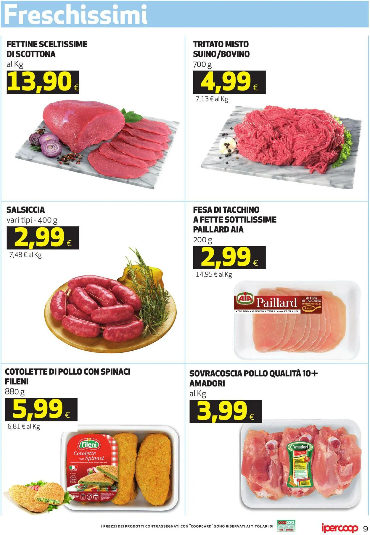 Coop Volantino attuale da 13 ottobre a 24 ottobre di 2023 - Pagina del volantino 9