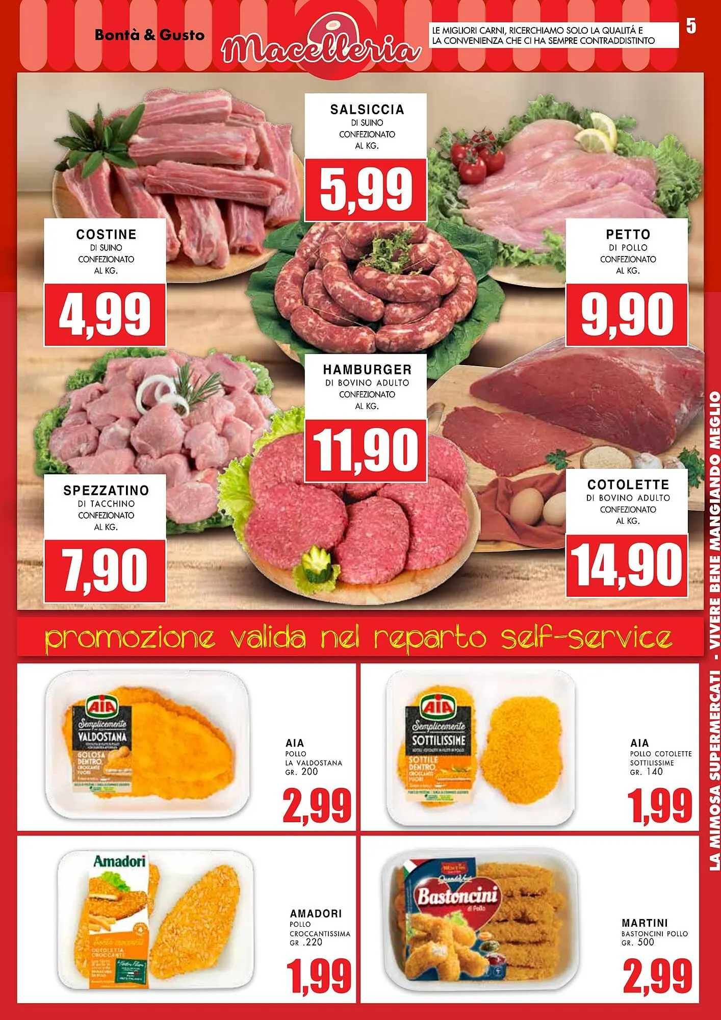 Volantino La Mimosa Supermercati da 19 maggio a 1 giugno di 2025 - Pagina del volantino 5