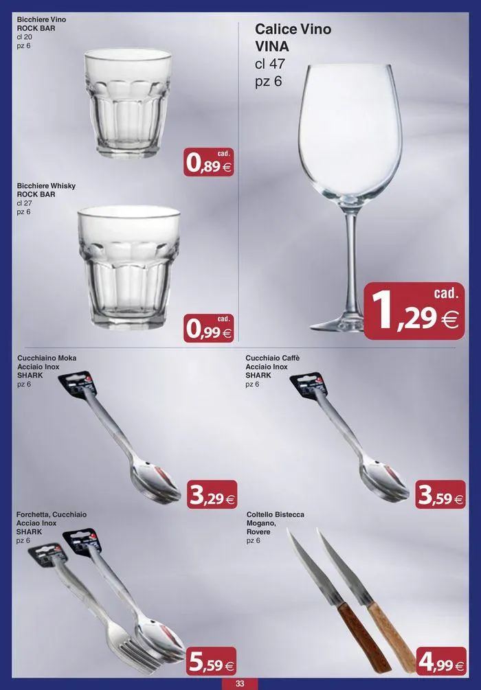 Offerte da 8 agosto a 21 agosto di 2024 - Pagina del volantino 33