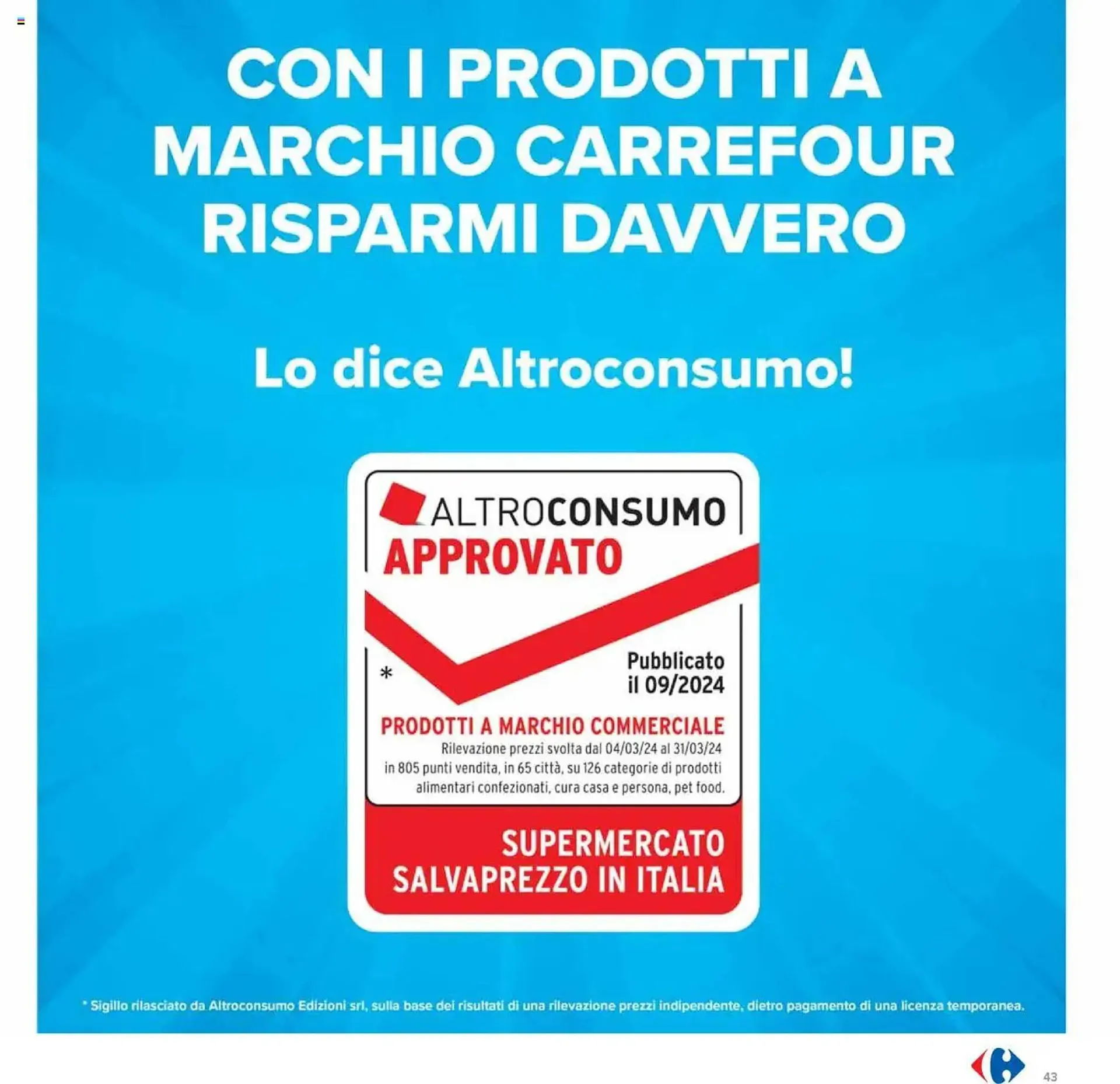 Volantino Carrefour Iper da 16 gennaio a 27 gennaio di 2025 - Pagina del volantino 43