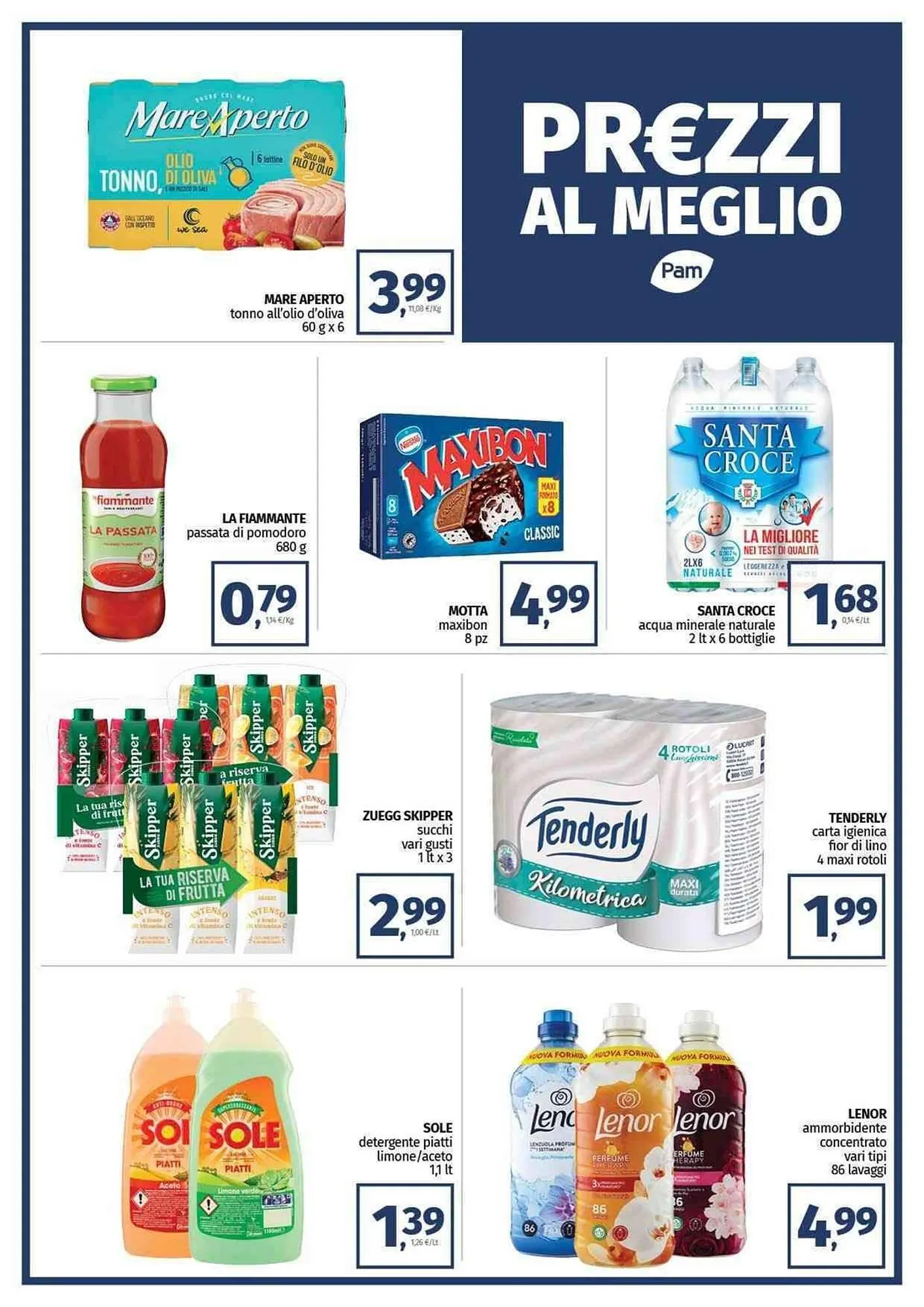Volantino Pam supermercato da 1 agosto a 9 agosto di 2024 - Pagina del volantino 3