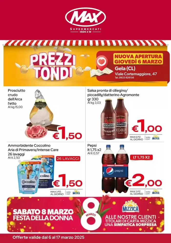 Prezzi tondi - 1
