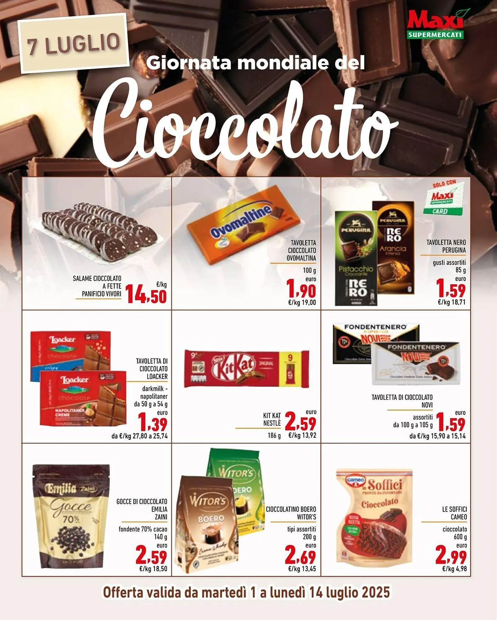 Volantino Maxi Supermercati da 1 luglio a 14 luglio di 2025 - Pagina del volantino 10