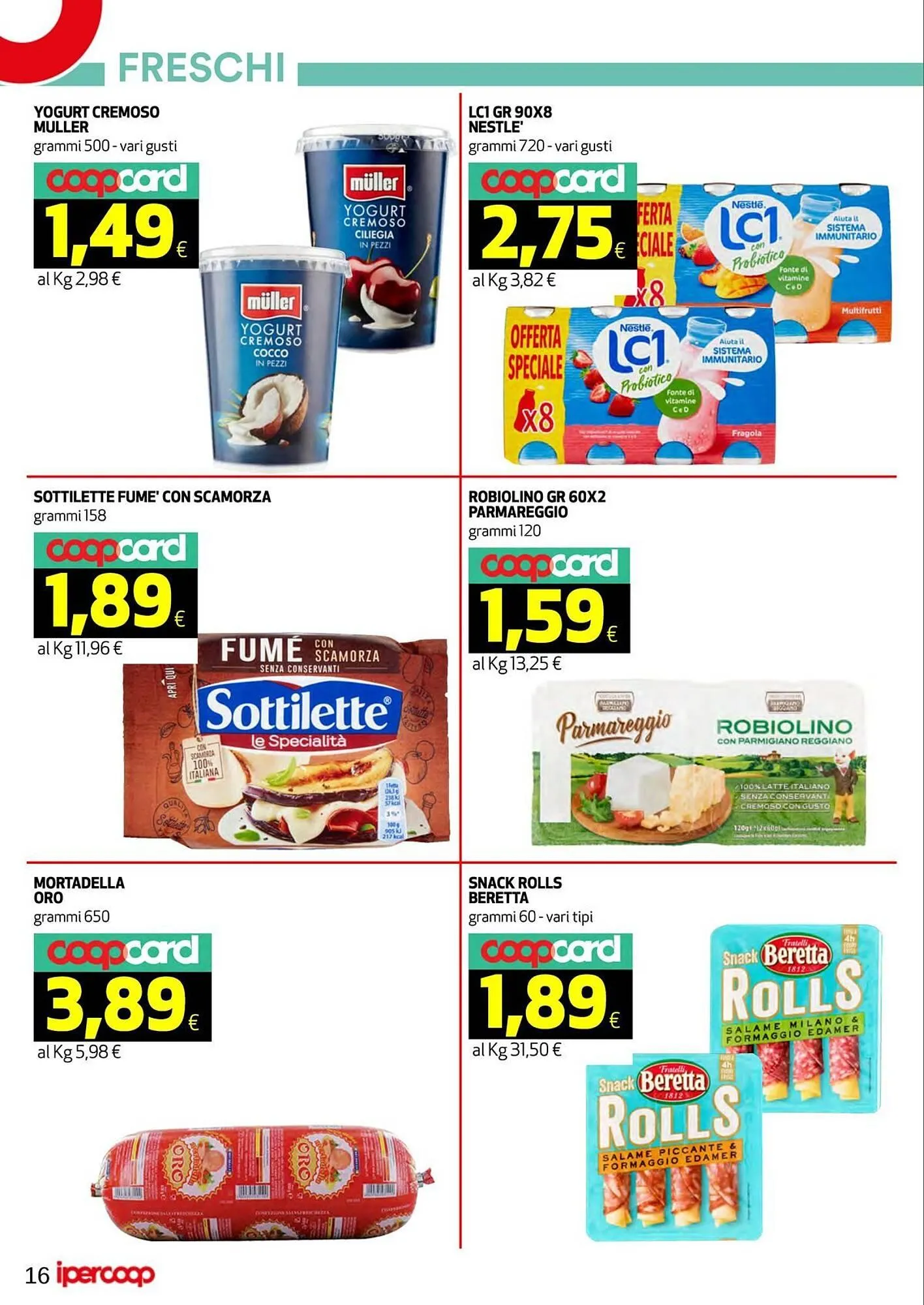 Volantino Ipercoop da 27 agosto a 5 settembre di 2025 - Pagina del volantino 16