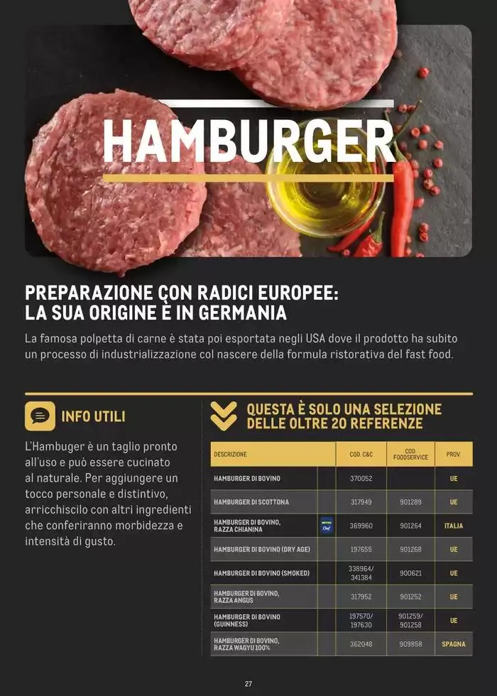 CATALOGO CARNE 2024 da 2 gennaio a 31 agosto di 2025 - Pagina del volantino 27