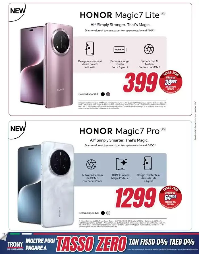 Nuove offerte da Trony! da 16 gennaio a 5 febbraio di 2025 - Pagina del volantino 18