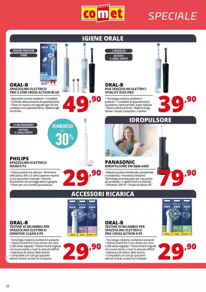 Speciale Piccoli Elettrodomestici  da 7 marzo a 19 marzo di 2025 - Pagina del volantino 52