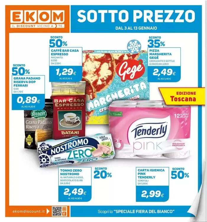 Dal 3 al 13 gennaio da 23 dicembre a 13 gennaio di 2025 - Pagina del volantino 1