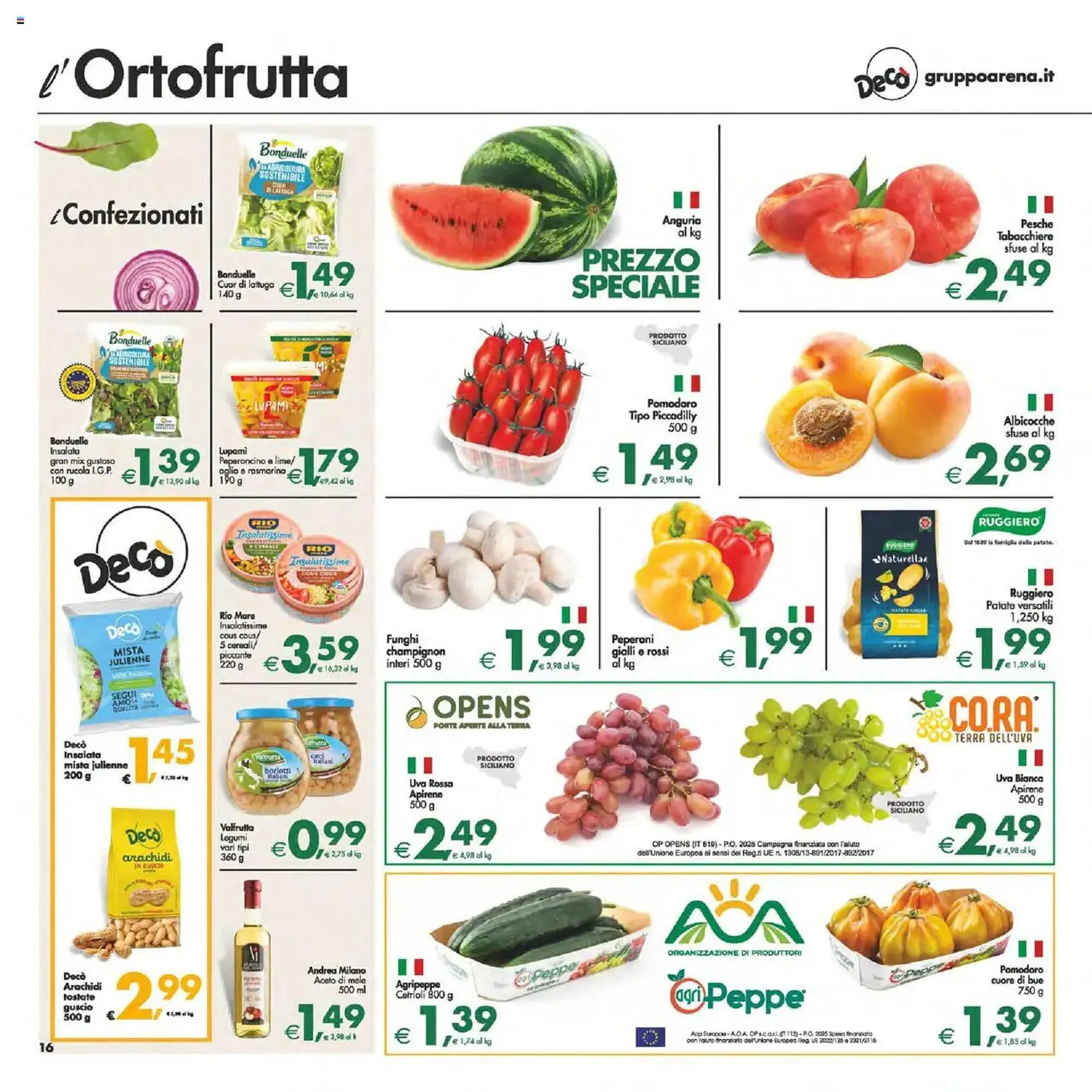 Volantino Deco Supermercati da 4 luglio a 13 luglio di 2025 - Pagina del volantino 16