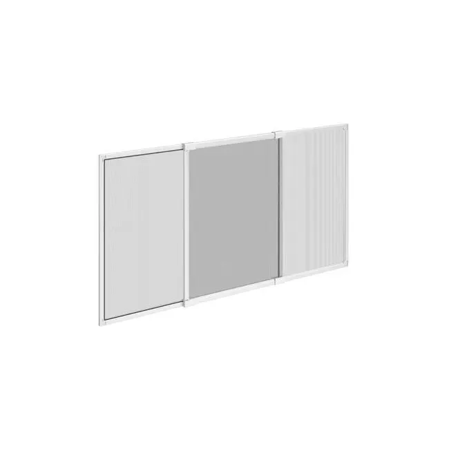 Zanzariera fissa ARTENS Level bianco L 70 x H 50 cm