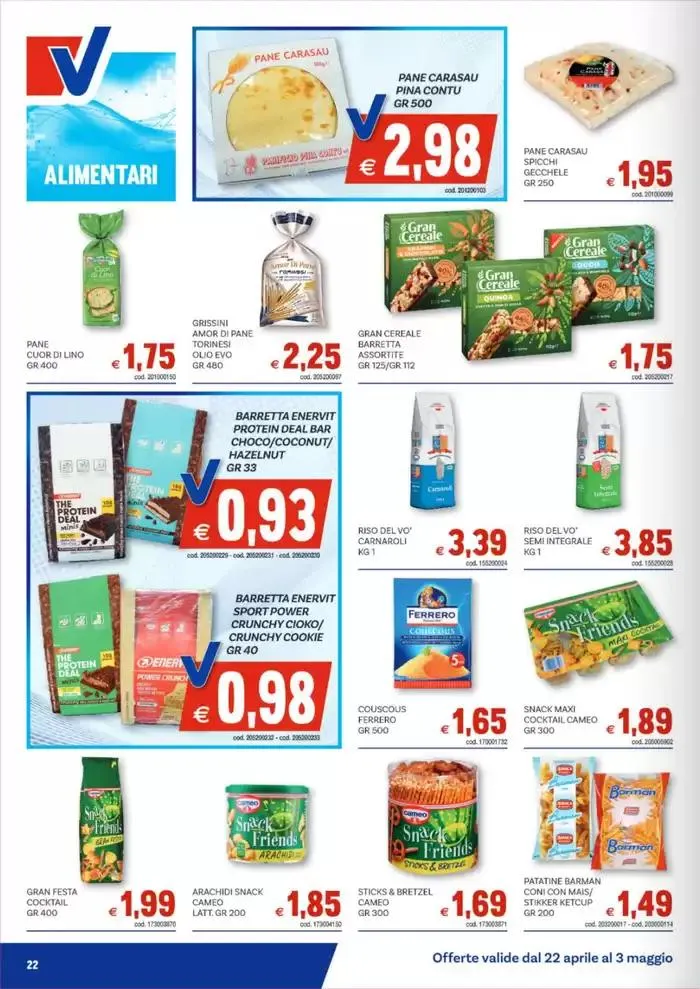 Guida alle offerte da 29 aprile a 3 maggio di 2025 - Pagina del volantino 22