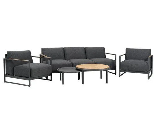Set lounge KILSENG 5 posti grigio