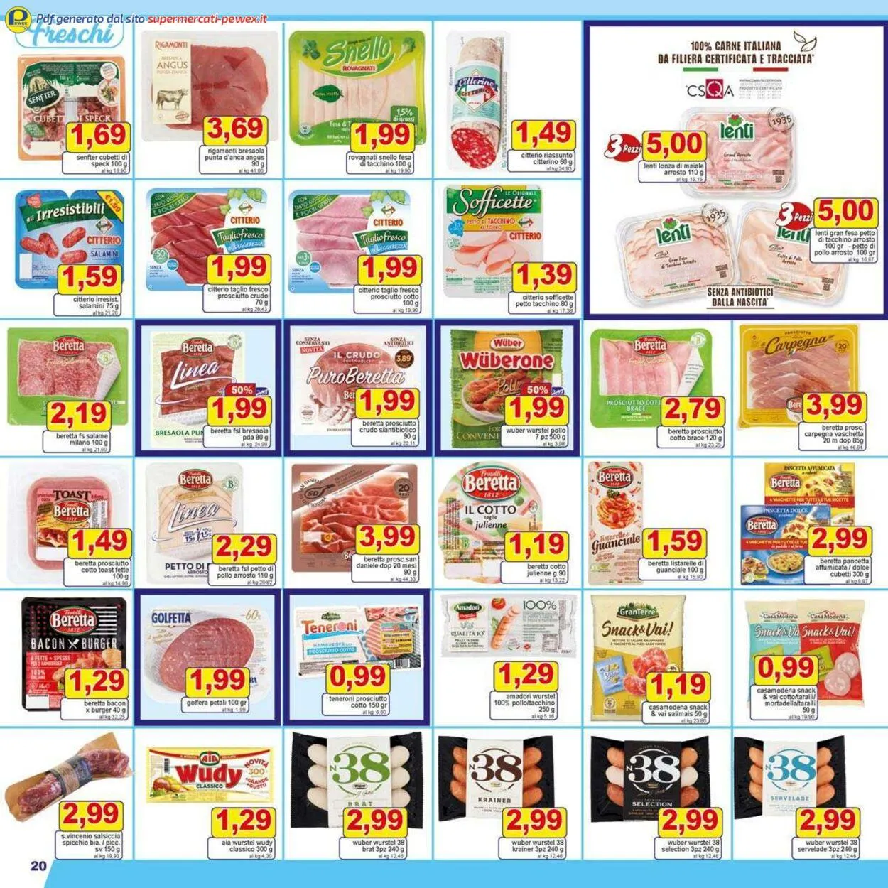 Pewex Volantino attuale da 14 novembre a 28 novembre di 2024 - Pagina del volantino 20