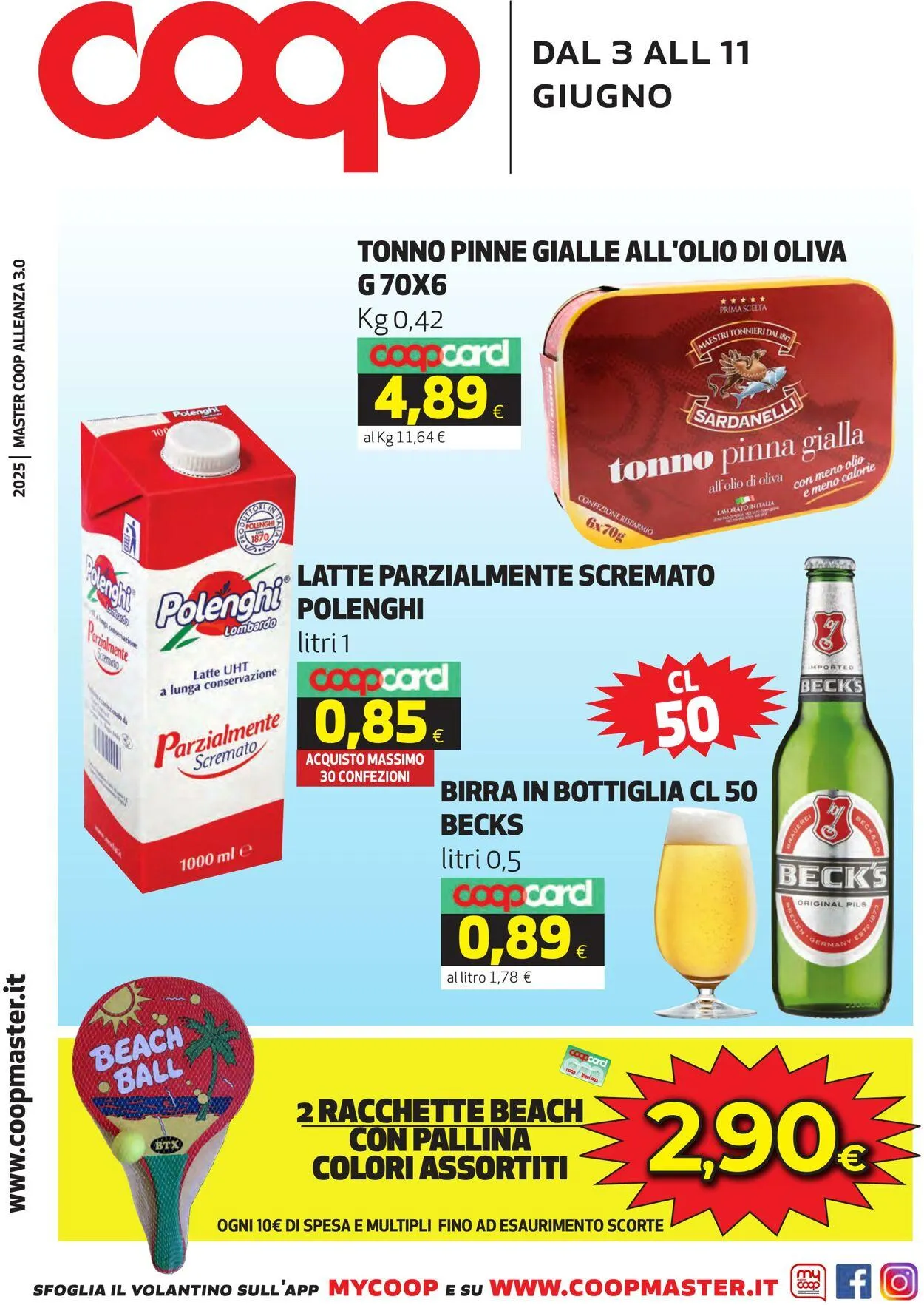 Coop Volantino attuale da 3 giugno a 11 giugno di 2025 - Pagina del volantino 1