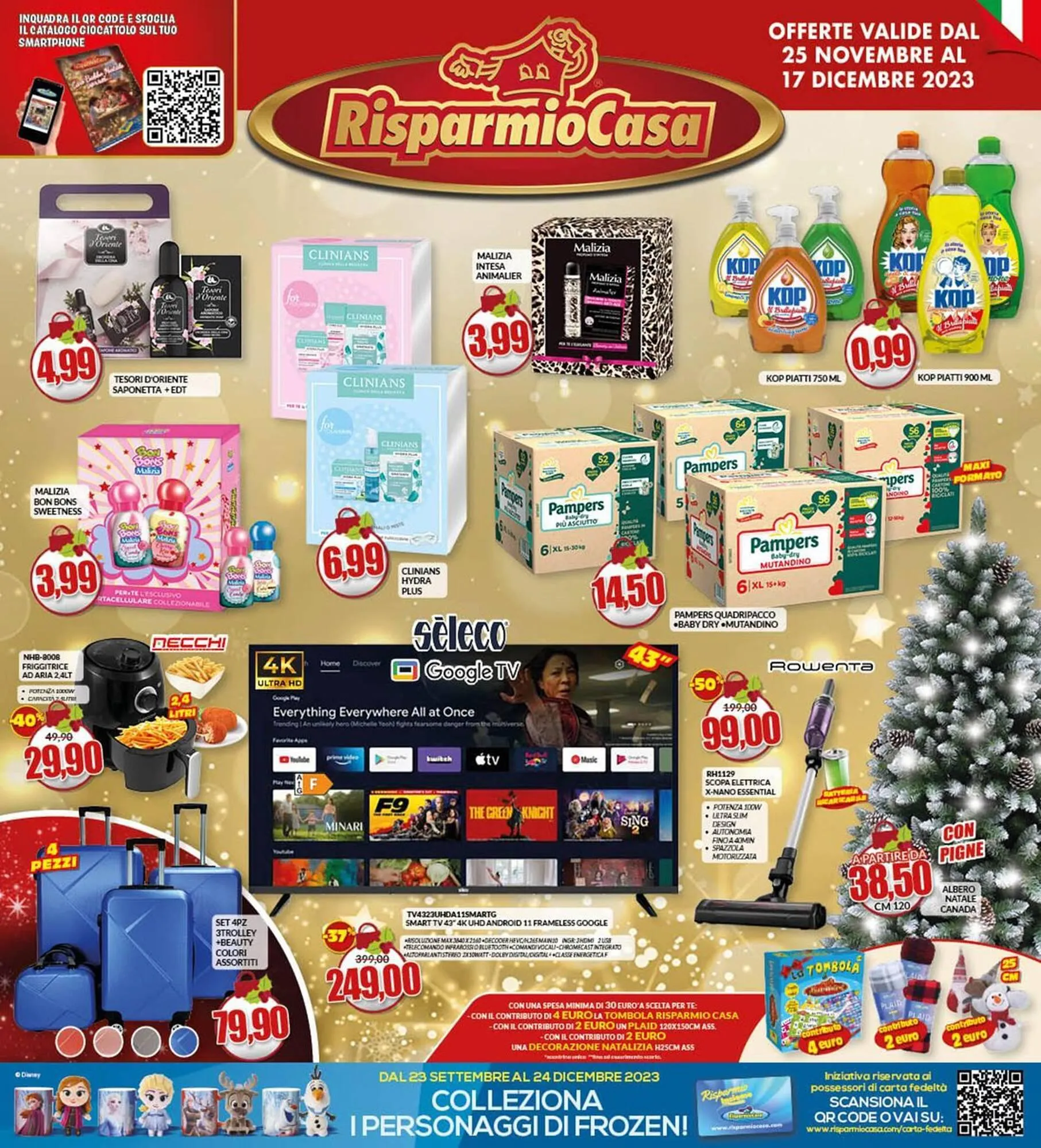 Volantino Risparmio Casa da 25 novembre a 17 dicembre di 2023 - Pagina del volantino 1