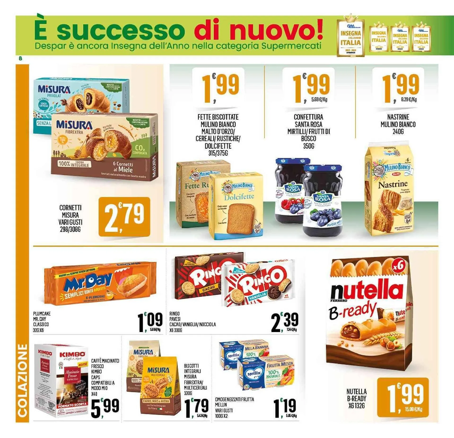 Volantino Despar da 9 maggio a 19 maggio di 2024 - Pagina del volantino 8