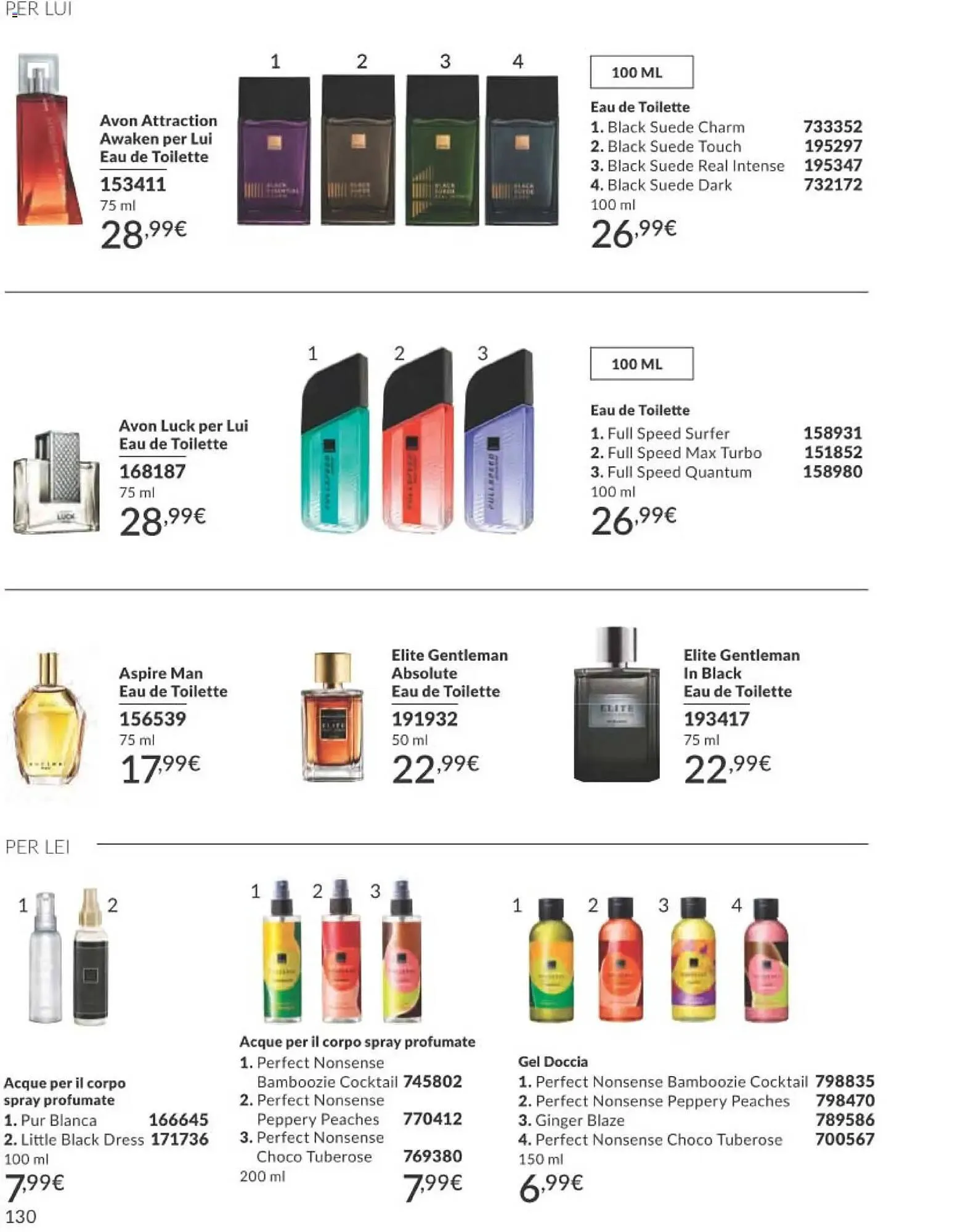 Catalogo Avon da 1 dicembre a 30 dicembre di 2025 - Pagina del volantino 130
