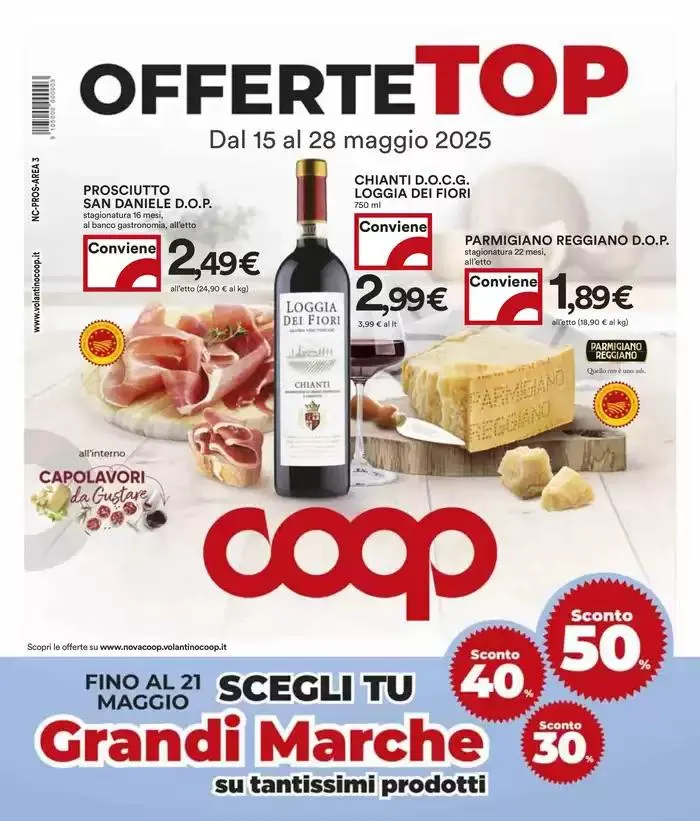 Offerte TOP da 15 maggio a 28 maggio di 2025 - Pagina del volantino 1