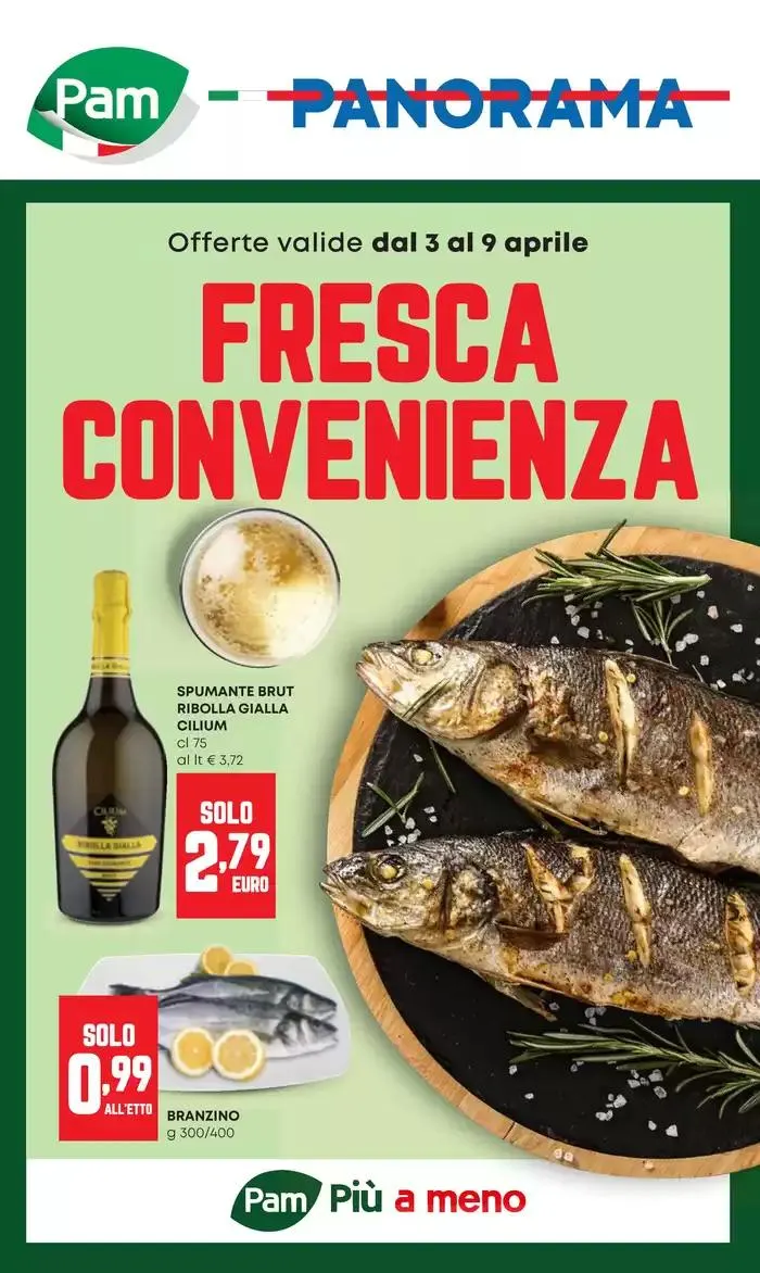 Fresca convenienza da 3 aprile a 9 aprile di 2025 - Pagina del volantino 1