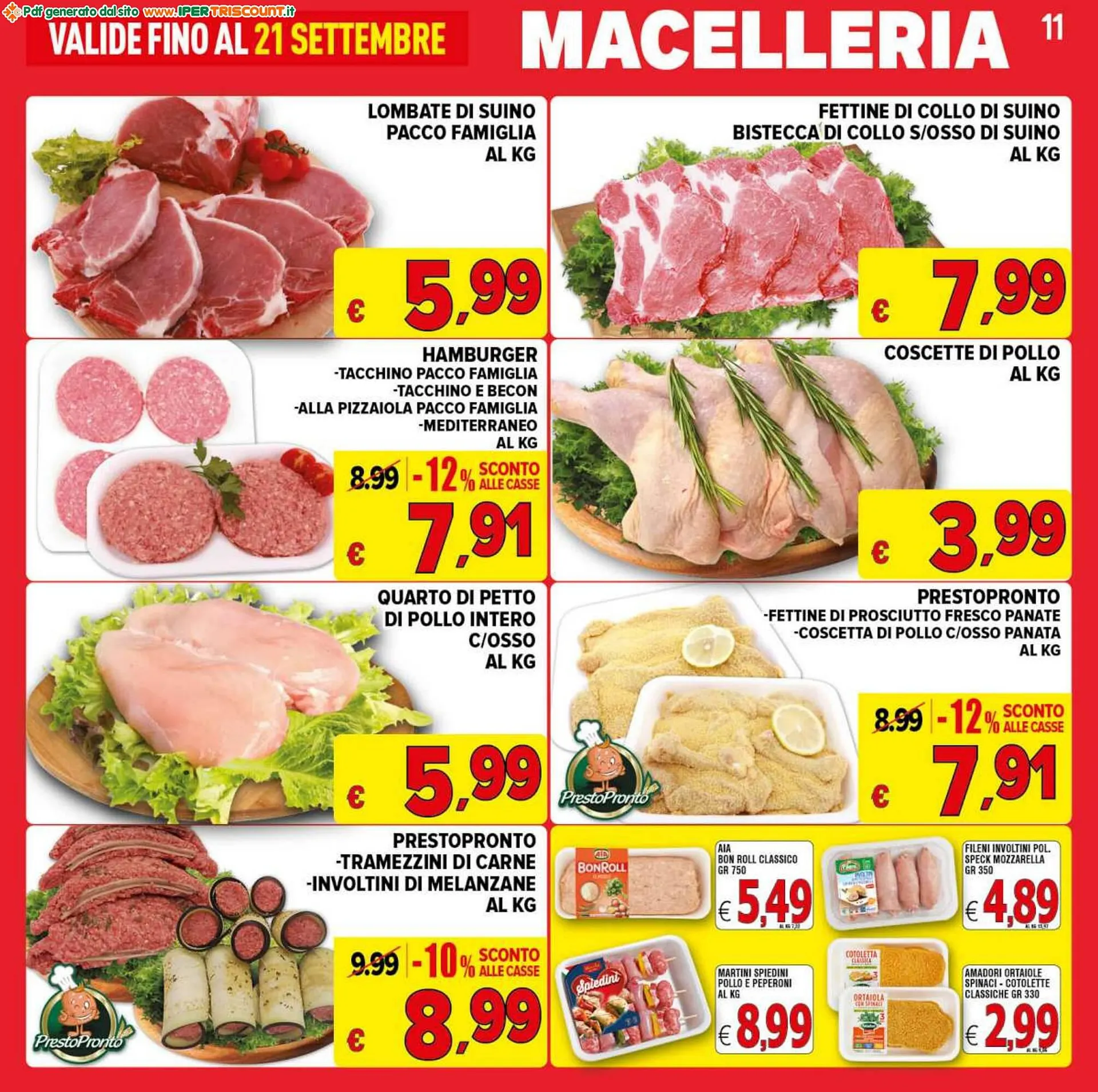 Volantino Iper Triscount da 13 settembre a 21 settembre di 2023 - Pagina del volantino 11