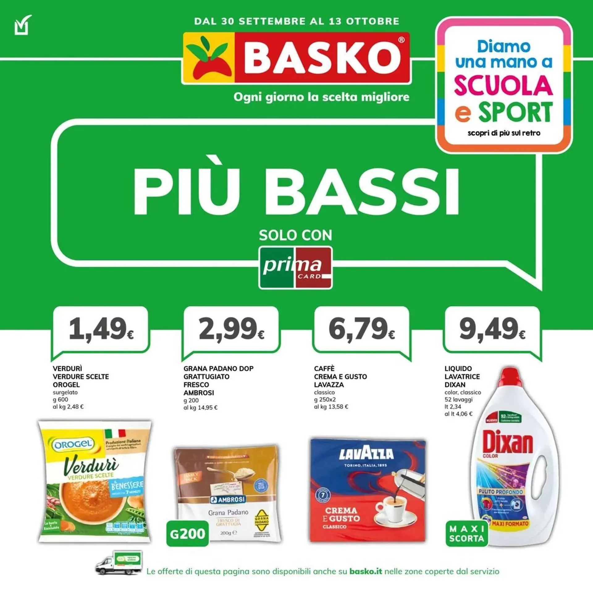 Volantino Basko da 30 settembre a 13 ottobre di 2025 - Pagina del volantino 1