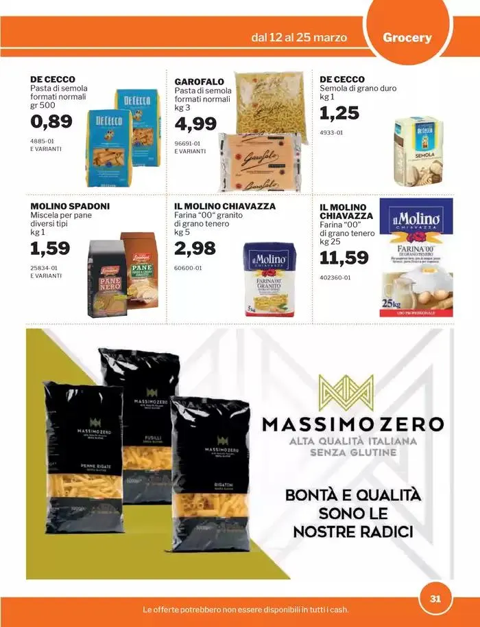Volantino Food & Beverage da 12 marzo a 25 marzo di 2025 - Pagina del volantino 31