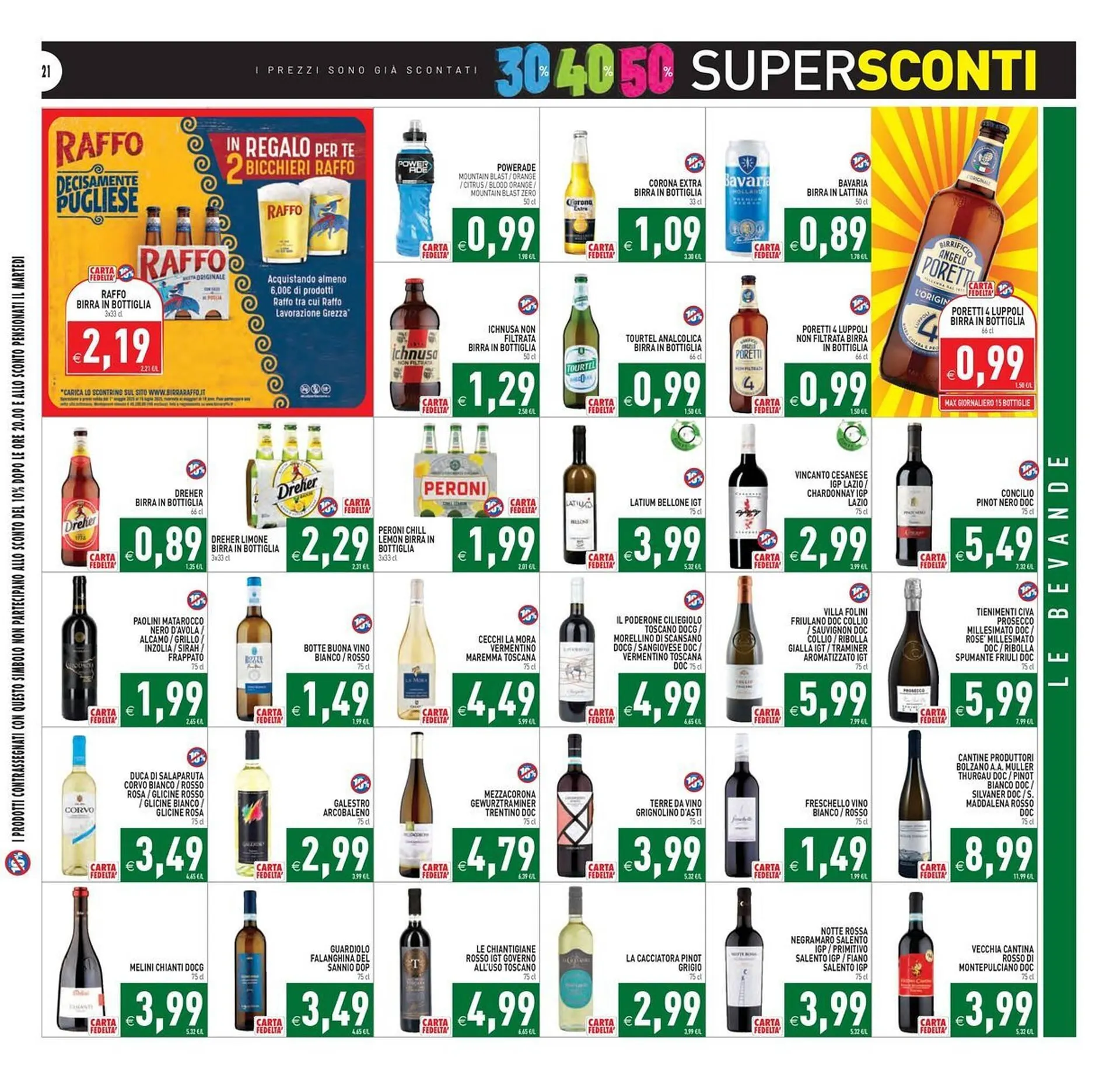 Volantino Supermercati Agorà da 4 giugno a 12 giugno di 2025 - Pagina del volantino 21