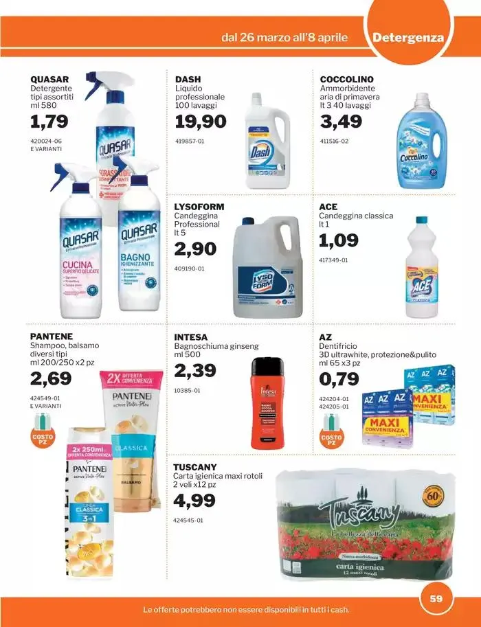 Food&Beverage da 26 marzo a 8 aprile di 2025 - Pagina del volantino 59