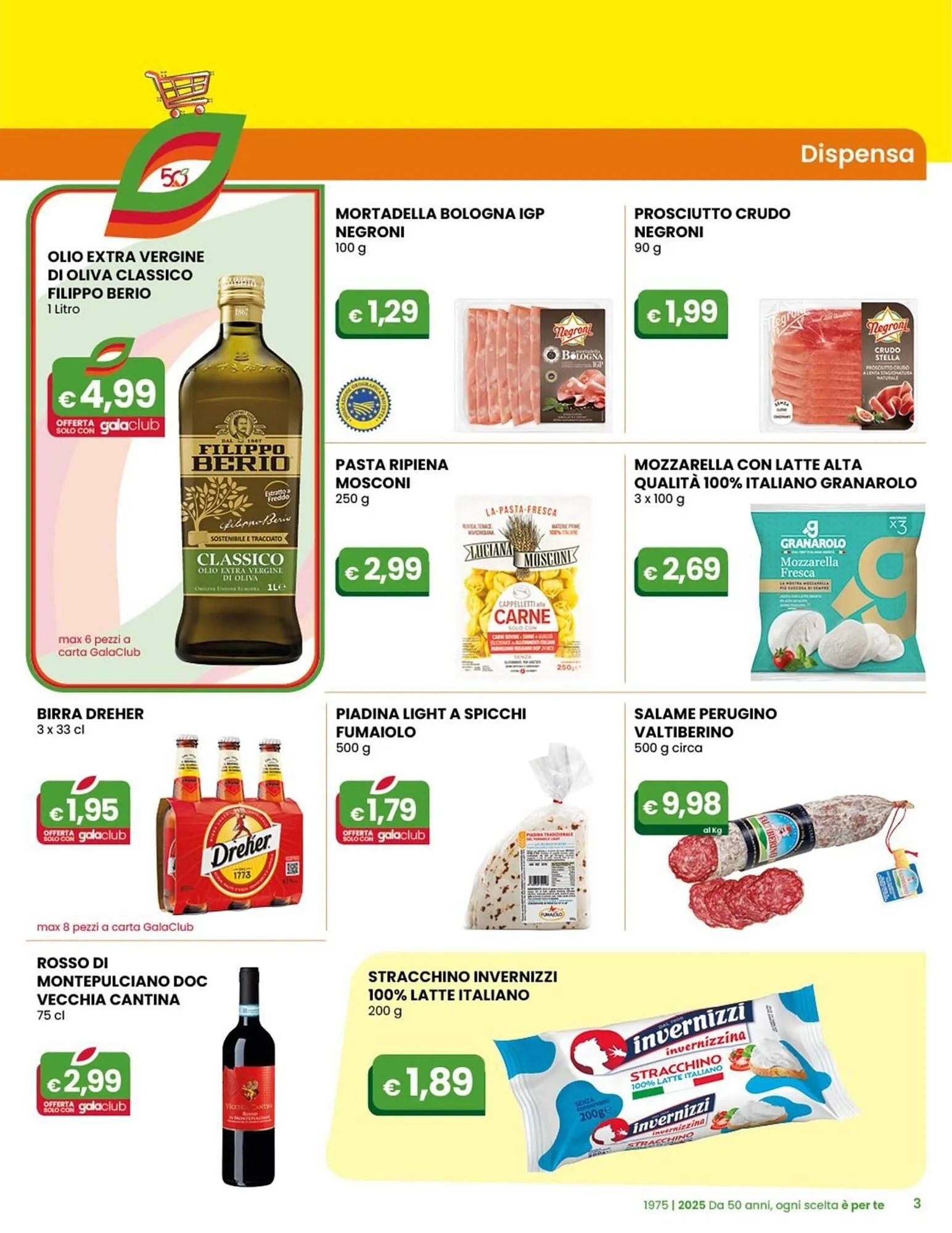Volantino Gala Supermercati da 22 ottobre a 4 novembre di 2025 - Pagina del volantino 3