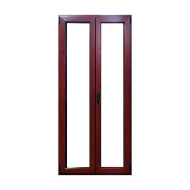 Portafinestra in PVC rovere dorato L 100 x H 220 cm, 2 ante apertura a destra Vedi i dettagli del prodotto