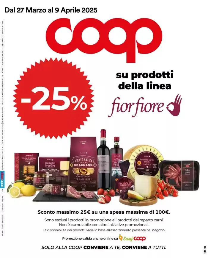 -25% su prodotti della linea da 27 marzo a 9 aprile di 2025 - Pagina del volantino 1