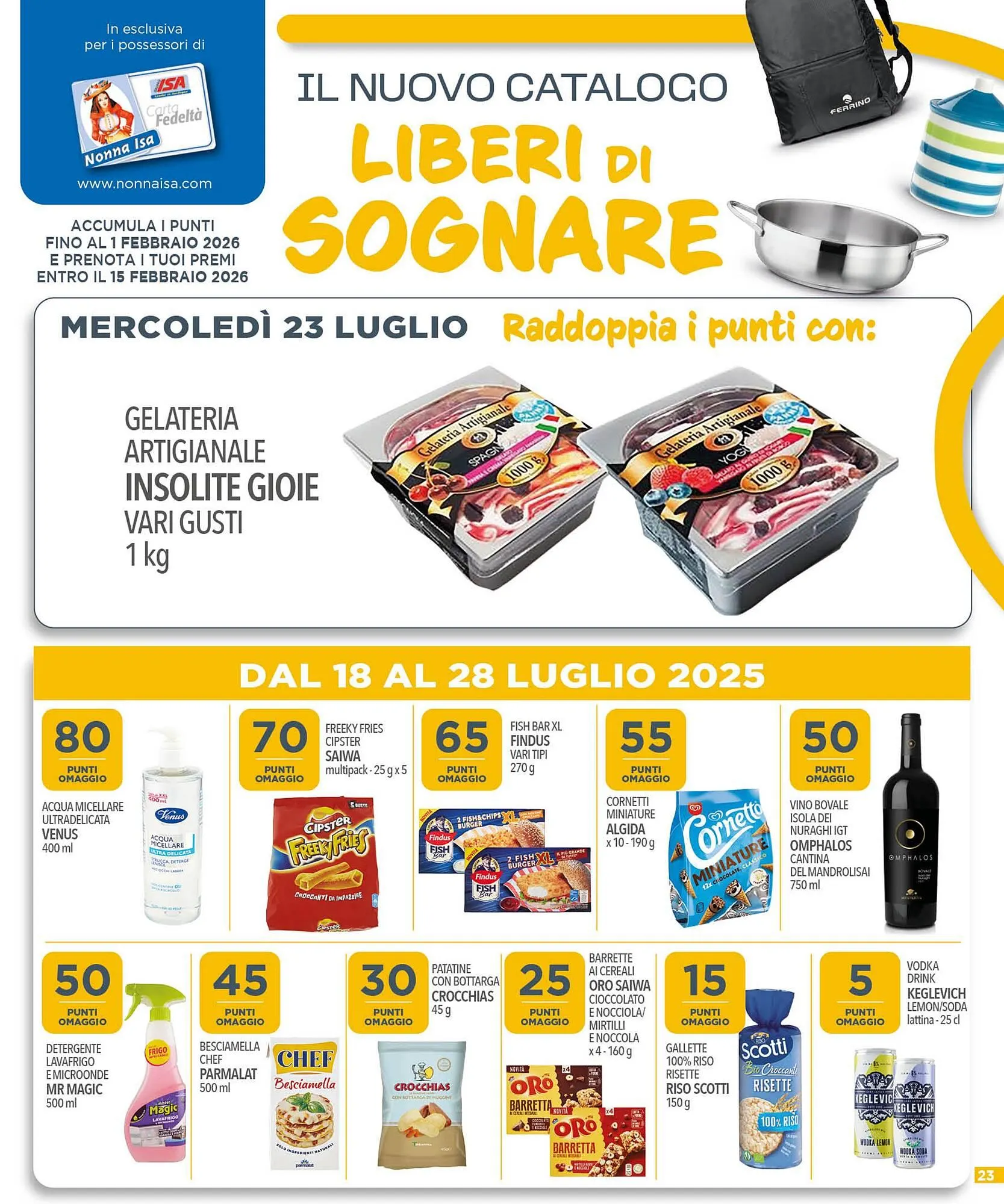 Volantino Iper Romagnolo da 18 luglio a 28 luglio di 2025 - Pagina del volantino 23
