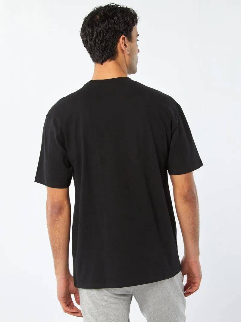 T-shirt comfort fit - NERO