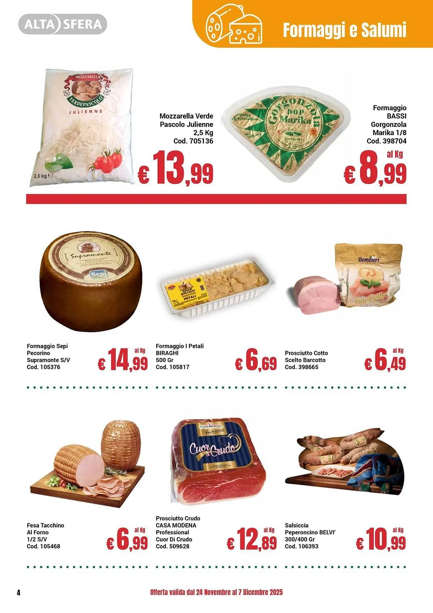 Volantino Centro Cash da 24 novembre a 7 dicembre di 2025 - Pagina del volantino 4