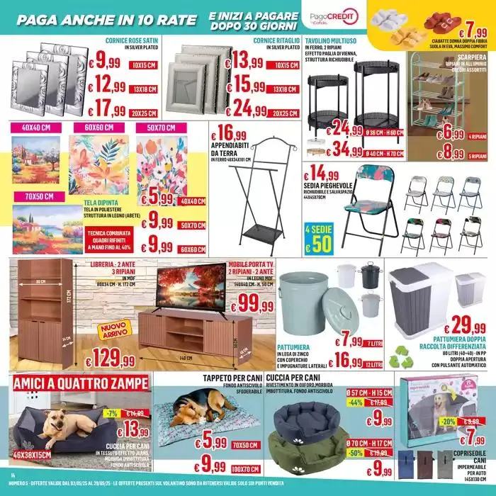 Paga anche in 10 rate da 2 maggio a 29 maggio di 2025 - Pagina del volantino 14