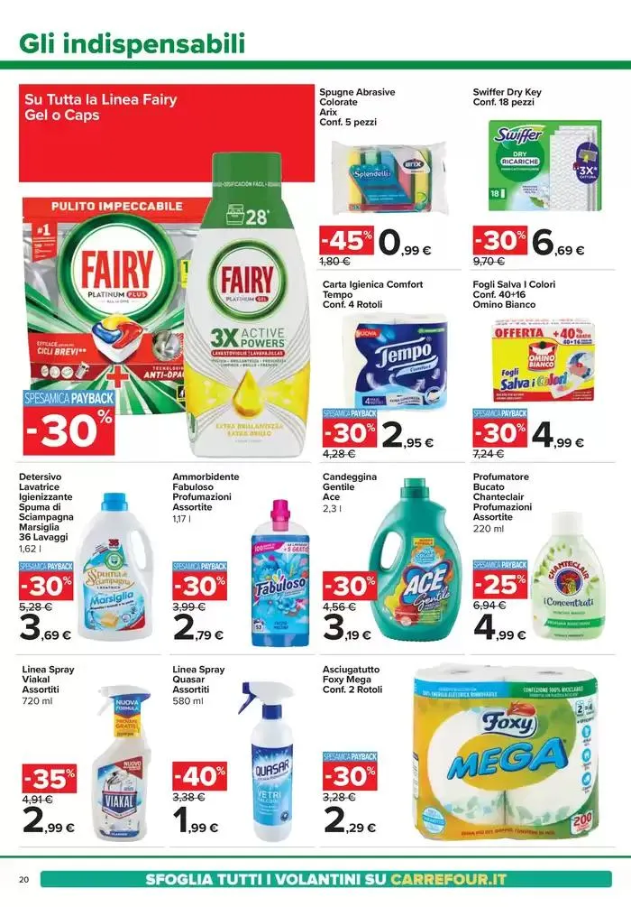 Sconti di pasqua da 3 aprile a 21 aprile di 2025 - Pagina del volantino 20