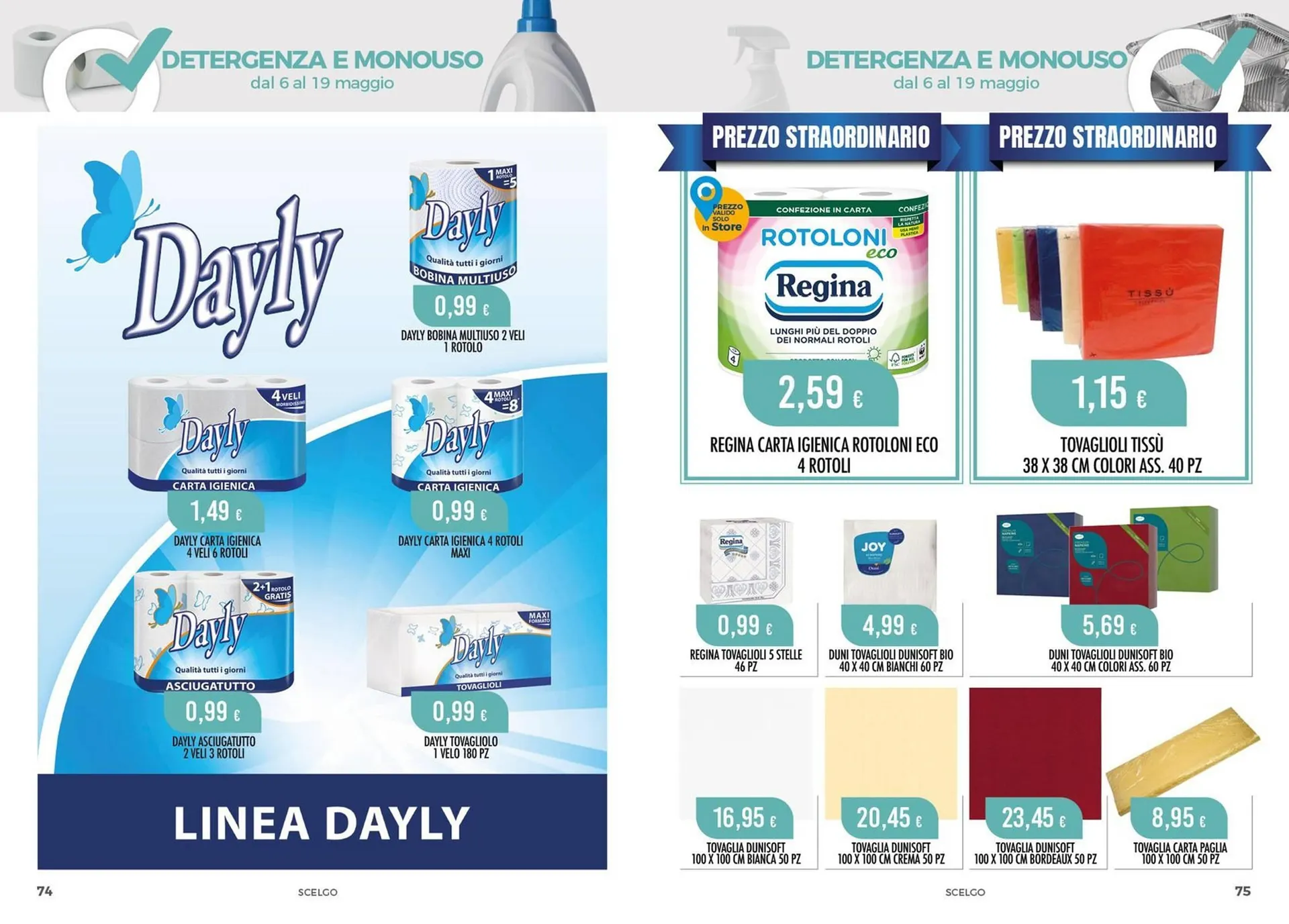 Volantino Scelgo da 6 maggio a 19 maggio di 2024 - Pagina del volantino 38