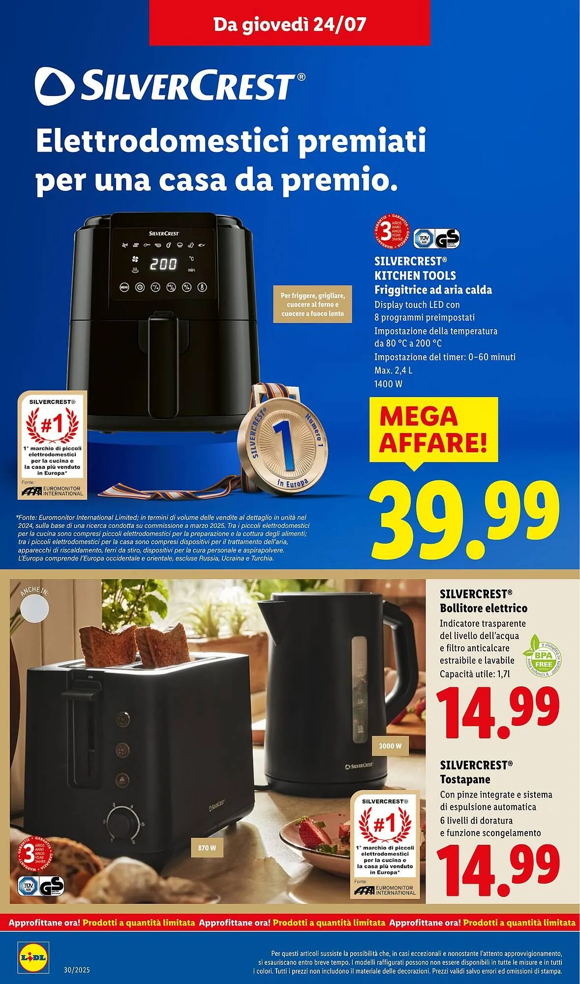 Volantino Lidl da 21 luglio a 27 luglio di 2025 - Pagina del volantino 44