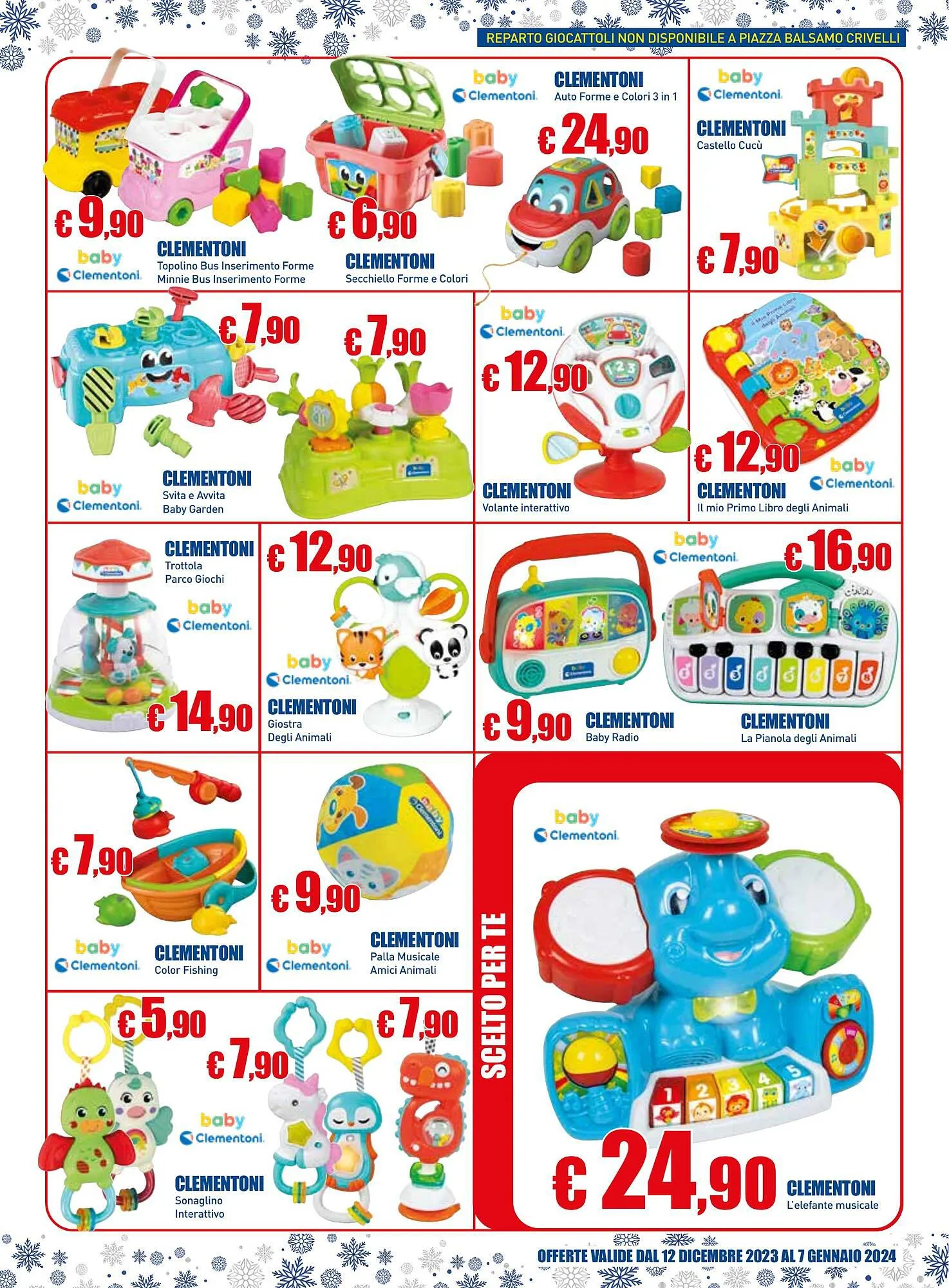 Volantino Casalandia da 12 dicembre a 7 gennaio di 2024 - Pagina del volantino 3