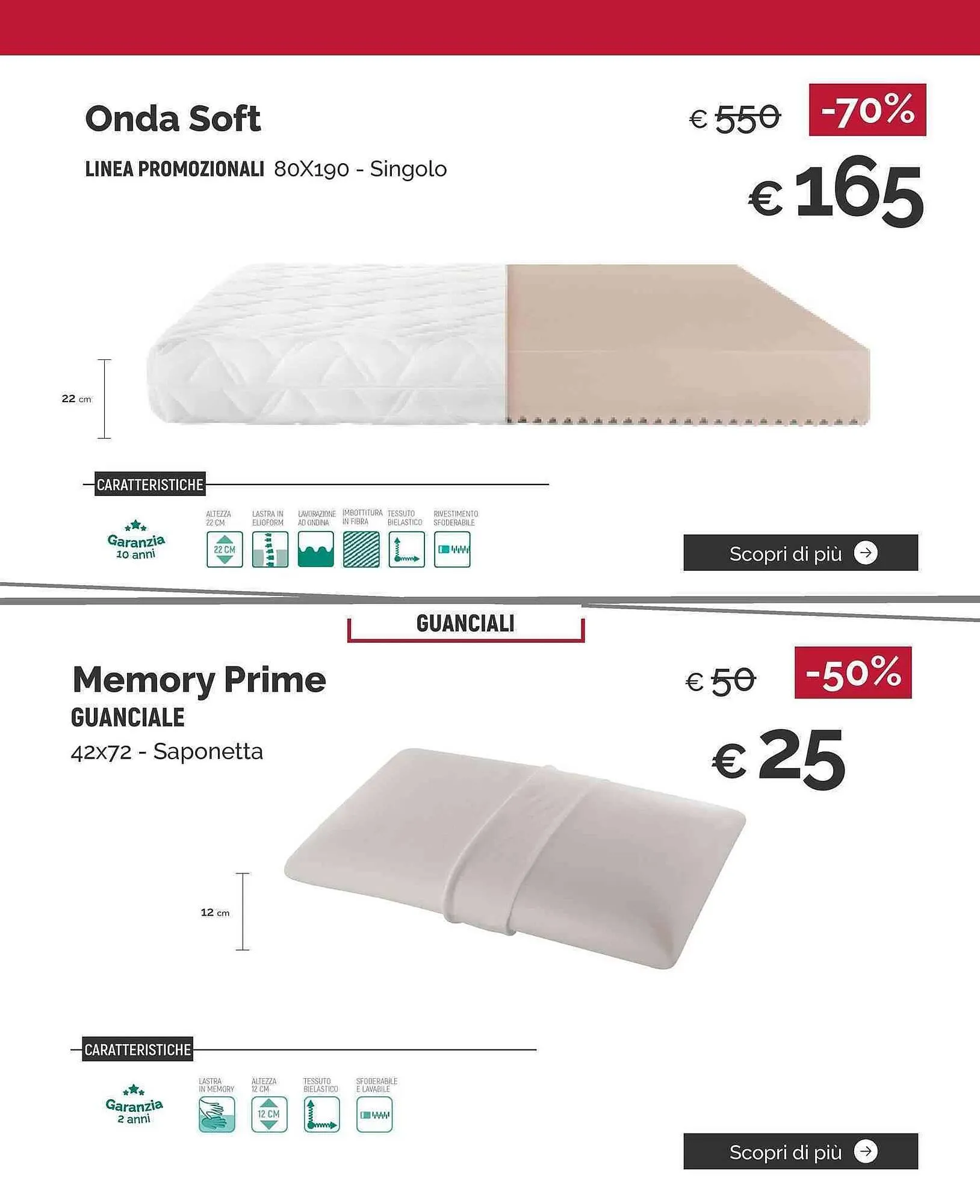 Volantino Materassi e Materassi da 23 settembre a 31 dicembre di 2024 - Pagina del volantino 24